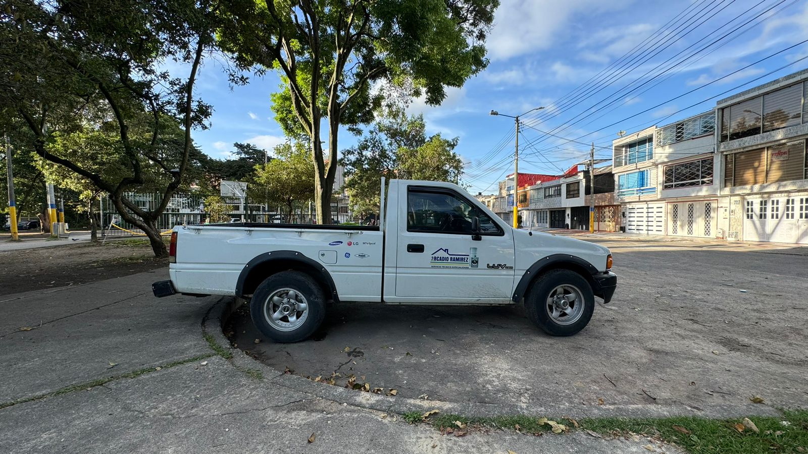 Camioneta de servicio a domicilio